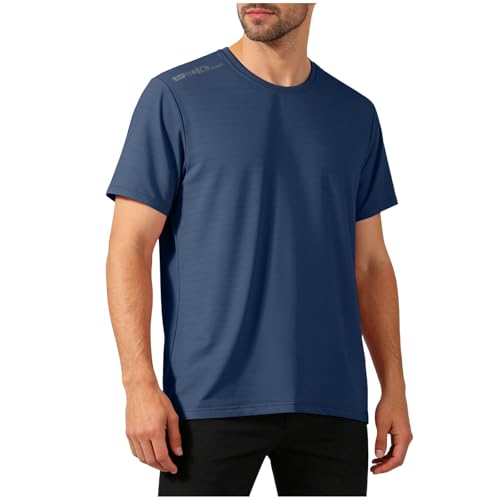 T-Shirt Homme Coupe Décontractée à Manches Courtes Imprimé