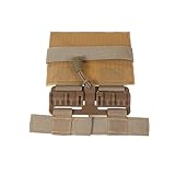 DOITOOL Taktisches Katzengeschirr für Spaziergänge – Ausbruchsichere, verstellbare Haustierweste für Katzen und kleine Hunde – Kitten-Trainingsgeschirr mit Aufnähern, ideal für Reisen, Wandern