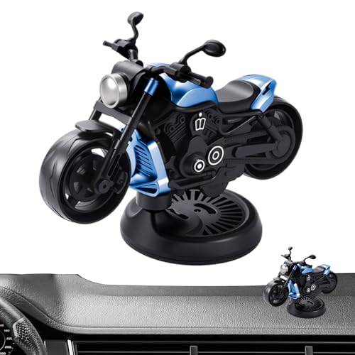 Auto Duftspender,Drehender Duft Diffusor Fur Armaturenbrett,Motorrad Form Luftverbesserer Fahrzeug | Fur Frauen Manner Auto Last