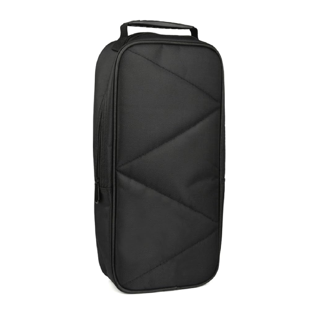 Supporto portatile per effetti a pedale per chitarra, di piccole dimensioni, con borsa per il trasporto e 2 rotoli di nastro