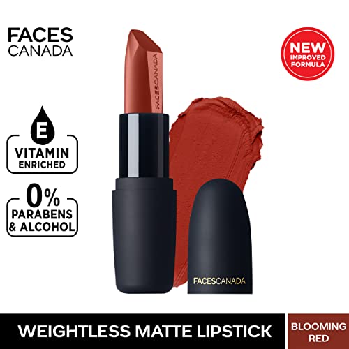 Image of Faces Canada Weightless Matte Lipstick 4 g Blooming Red 22 (Red)