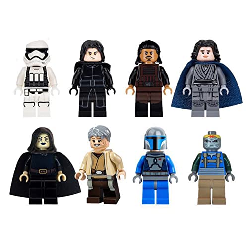 GHFGXF Mini Figures Advent Calendar Collection Figure 8 Pcs Set Series Custom Collectible Minifigure Compatible with…