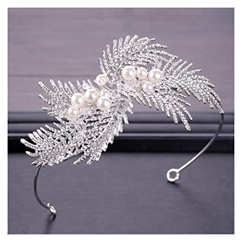Tiaras con pedrería para novias e invitadas de ceremonia civil 2