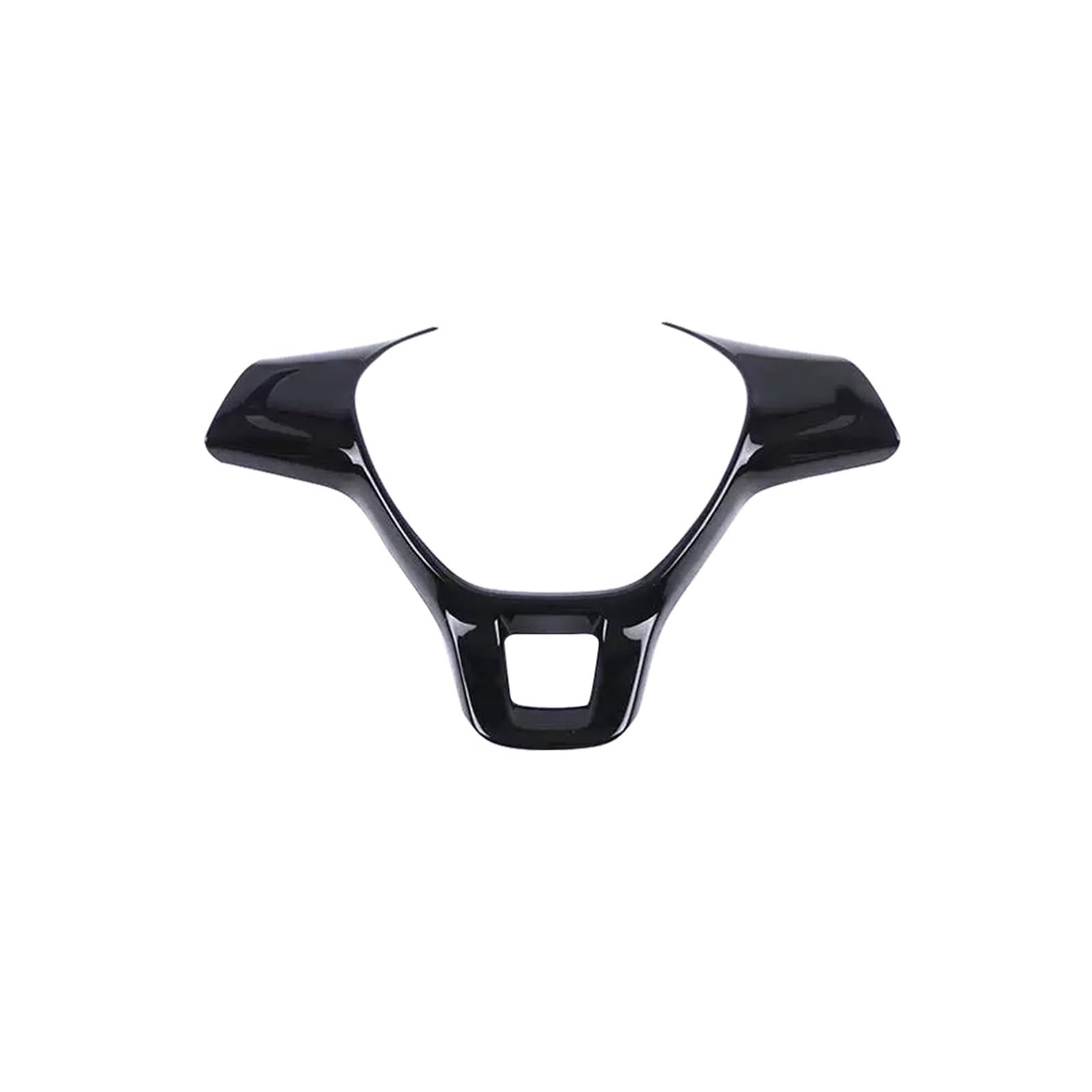 Interior Trim for VW for Golf 7 for GTI MK7 for Polo 2014 2015 for Jetta MK6 2015 2016 Car Interior Steering Wheel Cover Trim Sticker Cover Trim Sticker(Black)