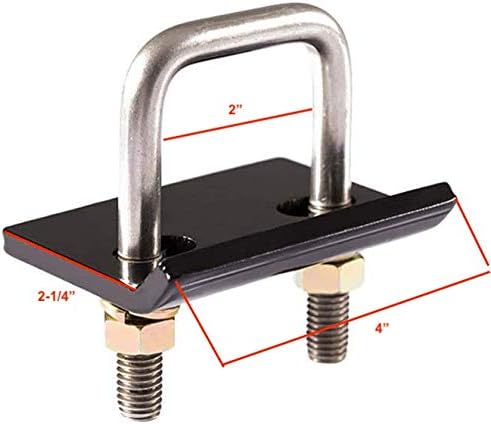 MAXXHAUL 50023 Hitch Tightener Anti Rattle Stabilizer for 1.25" to 2" Hitches Reduce Movement On Hitch Mount Cargo Carrier Bike Rack