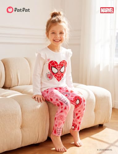 Image of Disney Girls Outfits Long Sleeve Lightweight Shirt +Leggings Clothing Sets