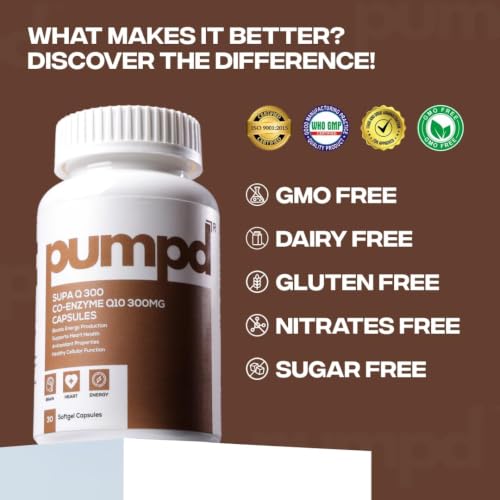 Image of Pumpd SUPA Q 300MG Sachet, One Week Serving | Co-Enzyme Q10 (COQ10)