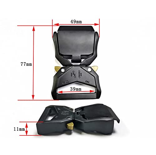 Shenky1 Gürtelschnalle 40mm Breite Halsband Schließe Gürtel Schnalle Herrengürtel Hundehalsband Militär Bundeswehr