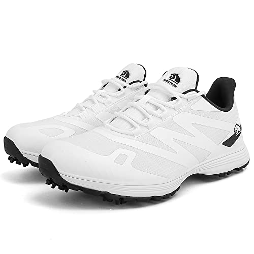 Image of Waterproof Professional Golf Shoes Men Spikes Golf Sneakers Male Outdoor Anti Slip Walking Footwears
