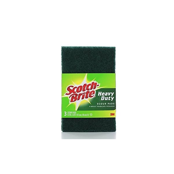 HeavyDuty Scour Pad (Pack of 3) [Set of 3]