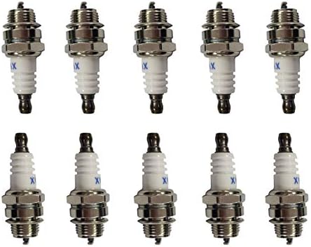 Spark Plug for Stihl MS250 MS230 MS240 MS260 MS340 MS341 MS360 MS361 MS380 MS381 MS390 MS440 MS441 MS460 MS640 MS650 MS660 MS880 TS400 TS410 TS420 TS460 TS700 TS800 Chainsaw (Pack of 10)