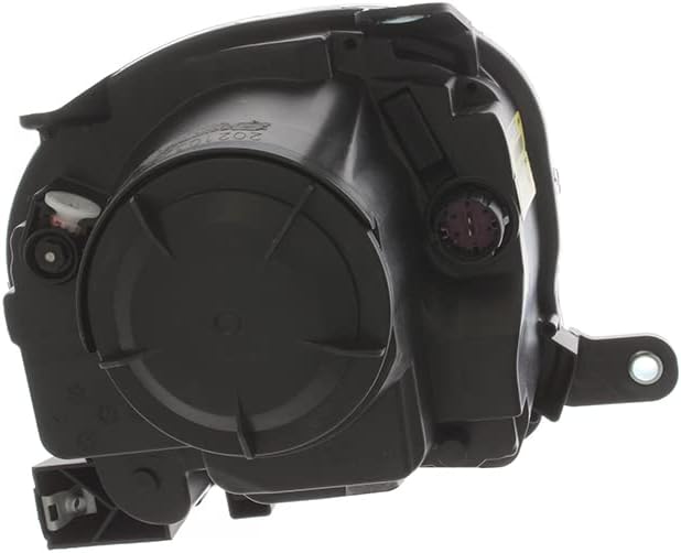 Miniatura 3 de JP Auto Compatible con Fiat 500 - Juego de faros delanteros halógenos 2013 2014 2015 2016 2017 borde negro del conductor y del pasajero