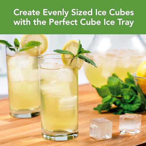Tovolo Silicone Ice Cube Tray Charcoal Gray Pack of 2 BPA Free Ice Tray Mold for Coffee Drinks Cocktails, Dishwasher Safe Easy Release Perfect 1 Inch Cube Ice Tray for Whiskey Bourbon Spirits by Tovolo - Image 2