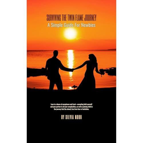 Surviving the Twin Flame Journey Audiolibro Por Silvia Moon arte de portada