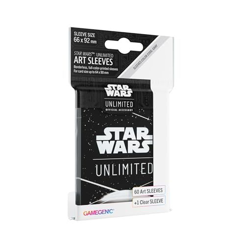 Gamegenic | Star Wars: Unlimited Art Sleeves Card Back White |