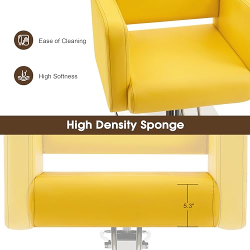 BarberPub-Classic-Styling-Salon-Chair-for-Hair-Stylist-with-Hydraulic-Pump-Shampoo-Chair-Beauty-Barber-Salon-Spa-Equipment-3805-Yellow