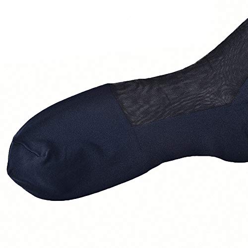 Goobester Men's Business Dress Stockings Sheer Formal Wear Suit Transparent Tube Socks4