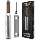 ✅ EIN MUST HAVE: Praktische Küchenreibe inkl. Schutzhülle, Pinsel und Geschenke Box, ein unbezahlbares Gadget für Profi und Hobbyköche