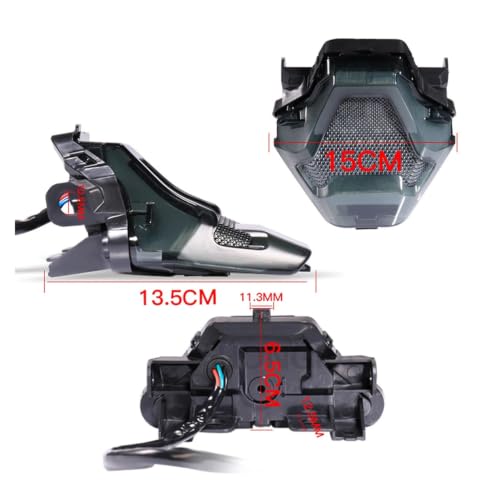 Luz trasera universal moto LED con intermitentes para R3 MT07 7