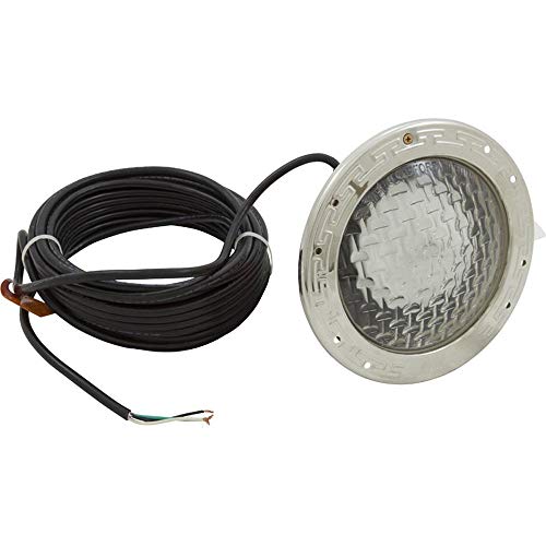 Pentair 78458100 Amerlite Underwater Incandescent Pool Light with Stainless Steel Face Ring, 120 Volt, 50 Foot Cord, 500 Watt