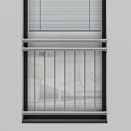 Edelstahl V2A - Französischer Balkon Franz Geländer...