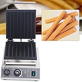 DNYSYSJ Electric Churro Maker Machine Make 5/8 Slices Spanish Churros, Commercial Spanish Churros Maker, Non-Stick Waffle Maker Machine, 1500W (8 Churros Maker)