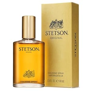 Stetson Original by Scent Beauty – Cologne for Men – Classic, Woody and Masculine Aroma with Fragrance Notes of Citrus, Patchouli, and Tonka Bean – 1.5 Fl Oz