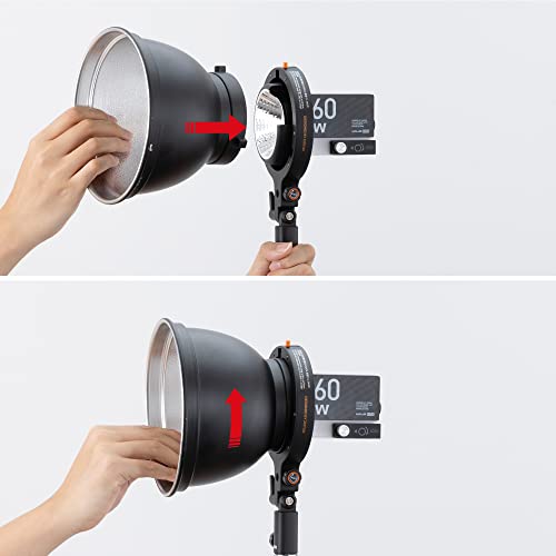 ZHIYUN Adapter A for ZHIYUN Molus G60 Video Light, from ZY Mount to Bowens Mount - Image 4