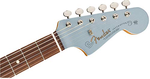 Vintera 60s Jazzmaster PF Ice Blue Metallic - Les Beatles, Paul McCartney, John Lennon, RIngo Starr, George Harrison Vintera 60s Jazzmaster PF Ice Blue Metallic – Image 6
