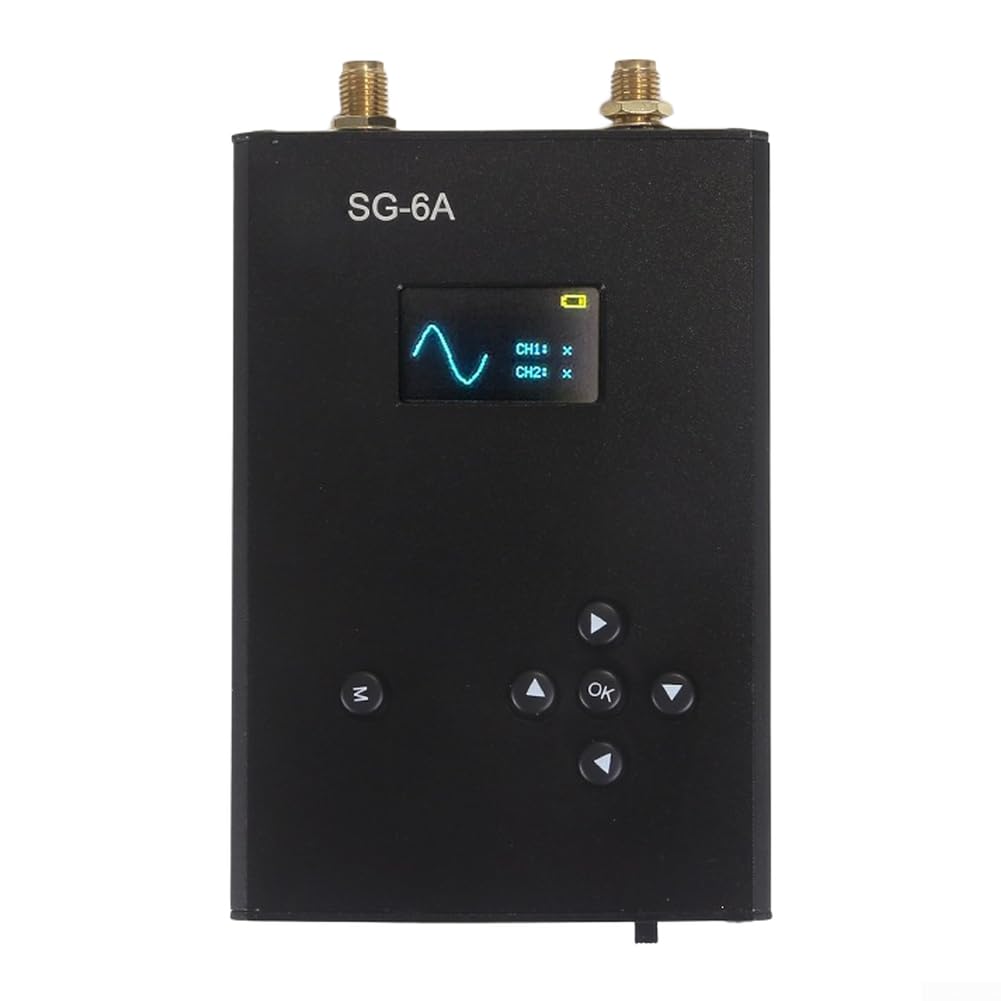 SG6-A Generador de señal RF de doble canal, 1 Hz a 40 MHz+12.5 MHz a 6.4 GHz