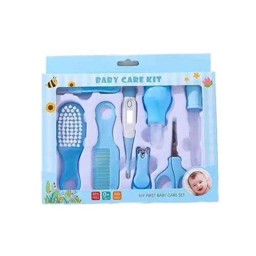 8 in 1 Baby Grooming Kit (Blue)