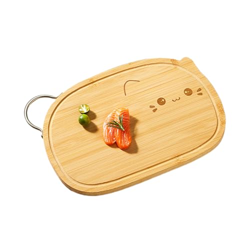 de corte de madera | 14,17 pulgadas Panel de corte de madera | Tablero de corte grueso Bandeja ranurada para cortar de sushi de frutas de queso en casa o en uso