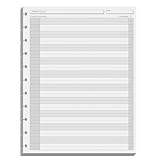 Levenger 100 Circa Things To Do Refills, Letter (ADS5935 LTR)