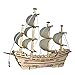 popyes Puzzle 3D in Legno per Bambini e Adulti Veliero Modellismo da Costruire Fai da te Ornamento da Tavolo Puzzle 3d da Costruire Giocattolo Regalo per Adulti e Bambini