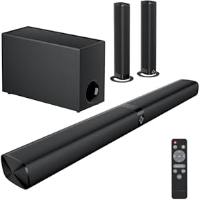 ❤大迫力＆臨場感溢れる3D立体ステレオサラウンド♪❤最新最先端❣サウンドバー ❤映画館の様な臨場感溢れる3D立体サラウンド♪❤サウンドバー