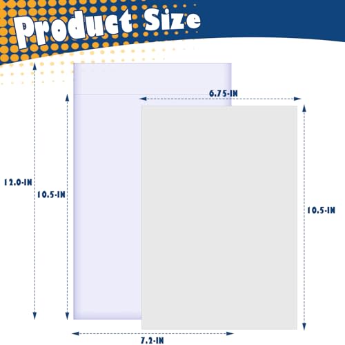 Image of 200 Pack Current Comic Book Bags and Boards - 400pc Mega Pack Thick Acid-Free Comic Book Backing Boards & Crystal Clear Sleeves Protectors for Current Comics Storage, Archival Collection & Protection