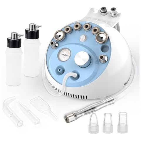 Diamond Microdermabrasion Machine, UNOISETION Dermabrasion Facial Machine for Exfoliation & Blackhead Removal, Home Use Facial Skin Care Equipment Cover