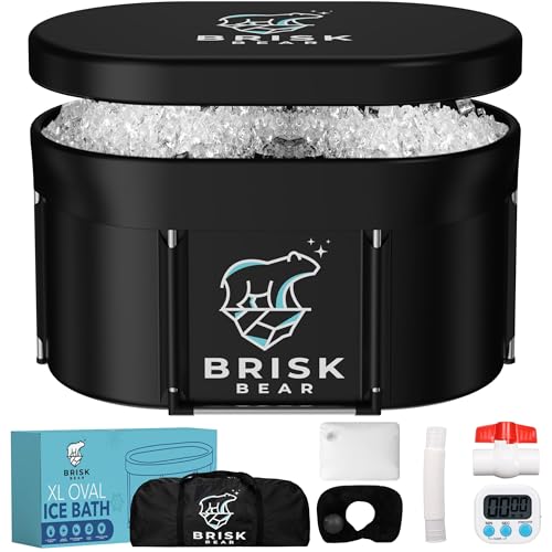 Brisk Bear Oval Ice Bath Tub
