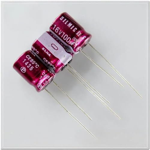 Condensateur audio radial 100uF 16V miniature pour réparation de circuit DIY