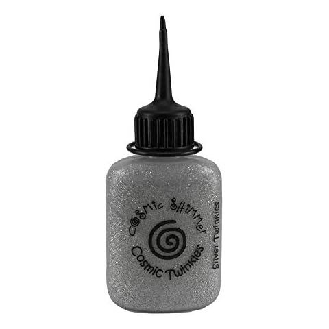 Cosmic Shimmer Twinkles Glitter Glue - Silver Cover