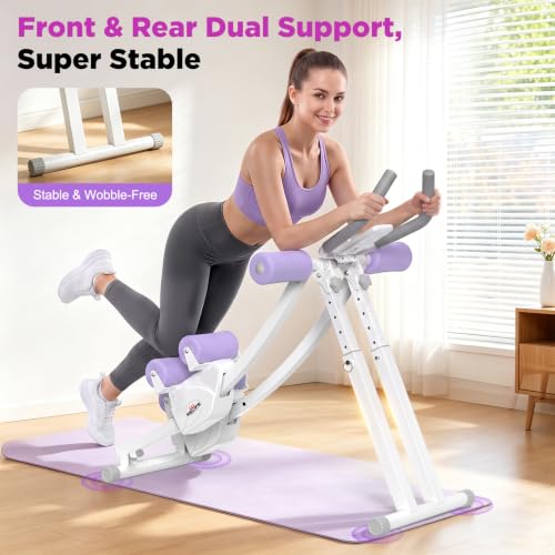 Image of RELIFE REBUILD YOUR LIFE Dual Track Ab Machine, Exercise Equipment