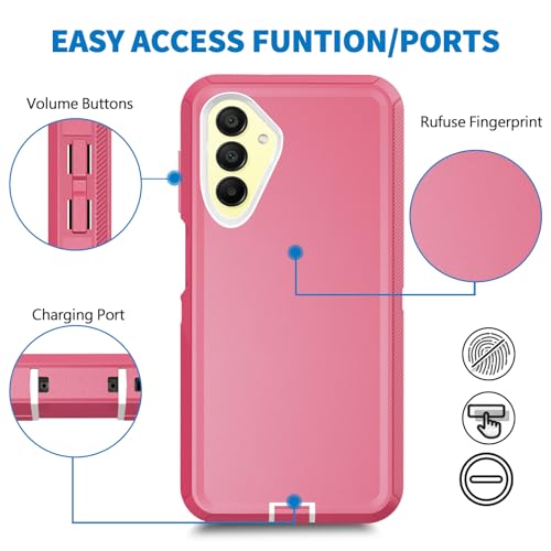 Coque Samsung A17 5G Defender protection antichoc rose - 5