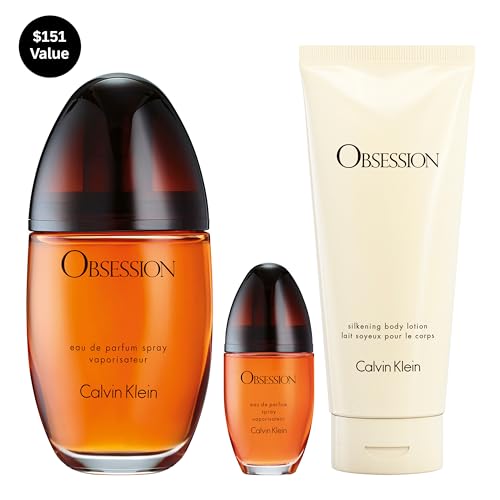 Calvin Klein Obsession Eau de Parfum – Ambery Women's Perfume – With Notes of Mandarin, Bergamot, Jasmine & Patchouli – Long Lasting Fragrance - Image 3