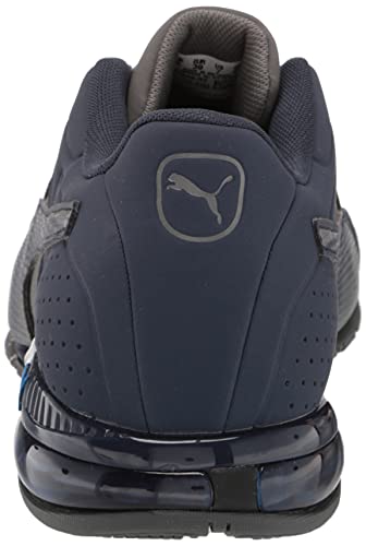 PUMA PUMA Men's Cell Surin 2 Running Shoe, Castlerock-Peacoat-Future Blue, 7