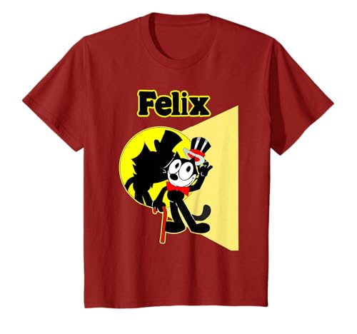 Felix Cartoon on-Stage in Spotlight Wears Bow Tie, Top Hat T�V���c