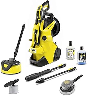 Kärcher K 4 Premium Power Control Car & Home high pressure washer: Intelligent app support - the right solution for heavier soiling - incl. hose reel and car & home kit
