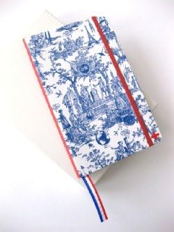 Jean Charles de Castelbajac Toile de Jouy large journal with elastic