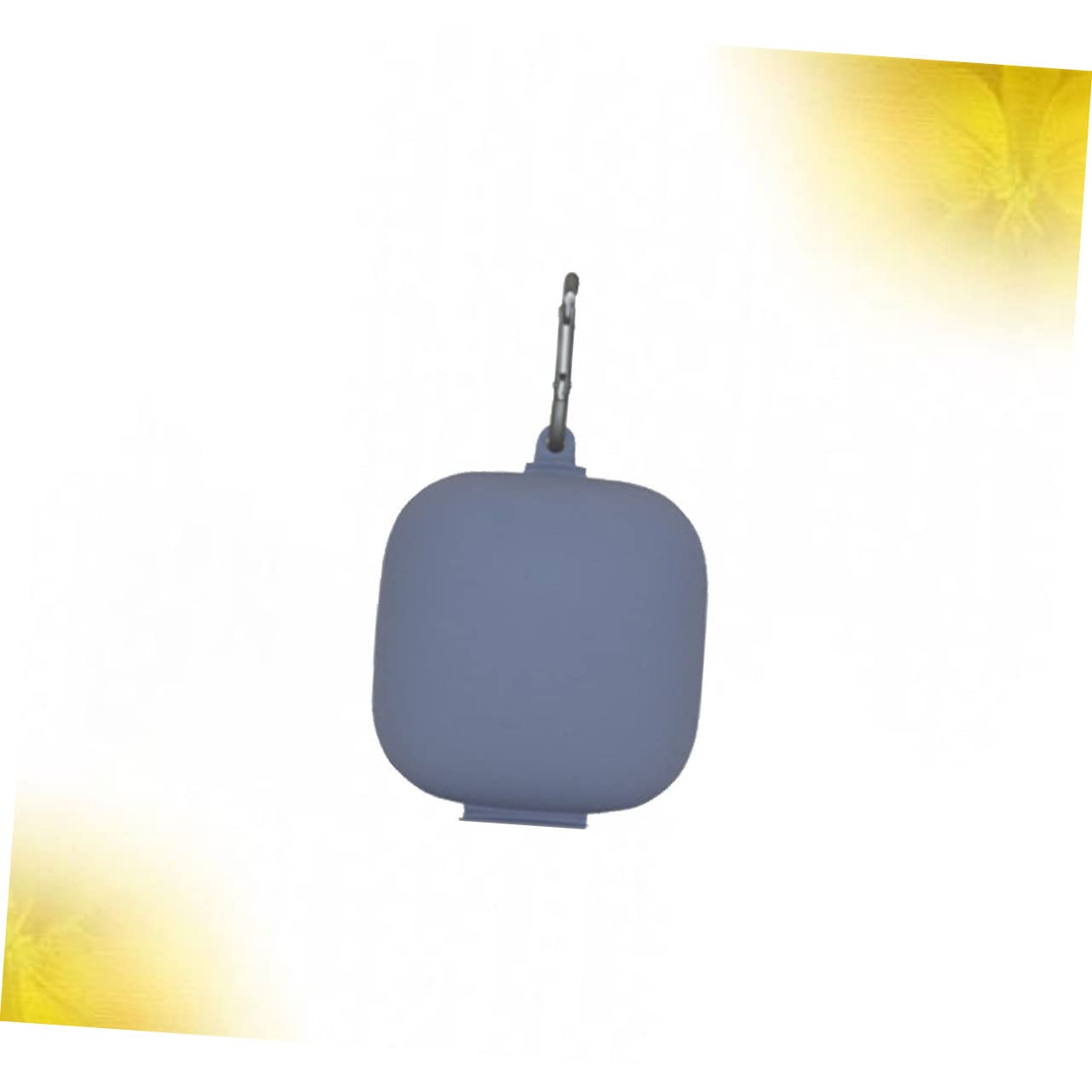 DOITOOL Custodia Protettiva Per Cuffie Con Fibbia in Metallo 3 Pezzi Scatola Portaoggetti in Plastica Antigraffio Grigia
