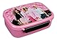 Scooli - Barbie Brotzeitdose - Mit herausnehmbarem Einsatz - Kindergarten Brotdose - Sandwichbox Schule - Brotzeitdose aus Kunststoff BPA frei