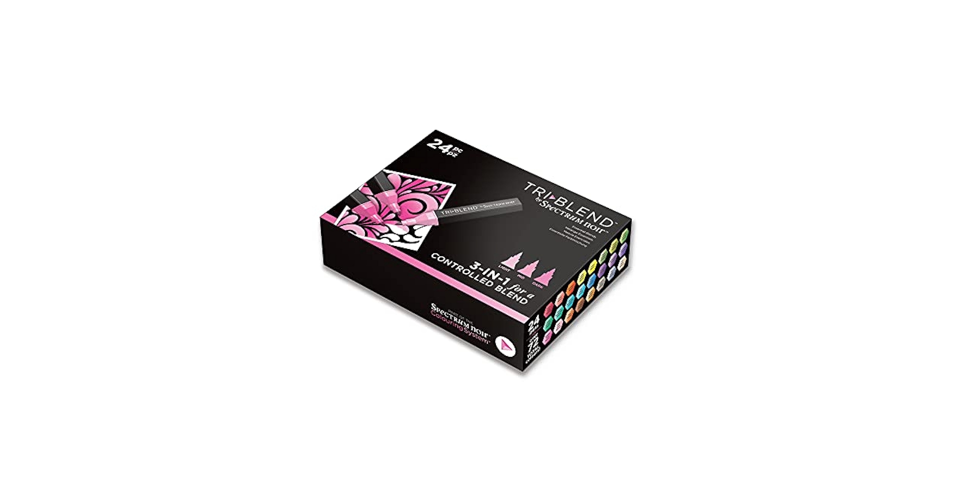BEEDEN LOGO PIGMENTBASIC PARKERBLACK黒ピンク Amazon.com: Spectrum Noir Triblend-Blendable Alcohol Marker